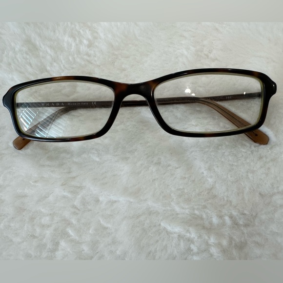 Vintage PRADA readers in olive green/brown tortoise. Made in Italy. - Picture 11 of 11